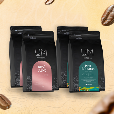 4 pacotes por mês - UM COFFEE CO.
